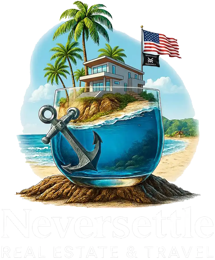 NeverSettle Real Estate logo
