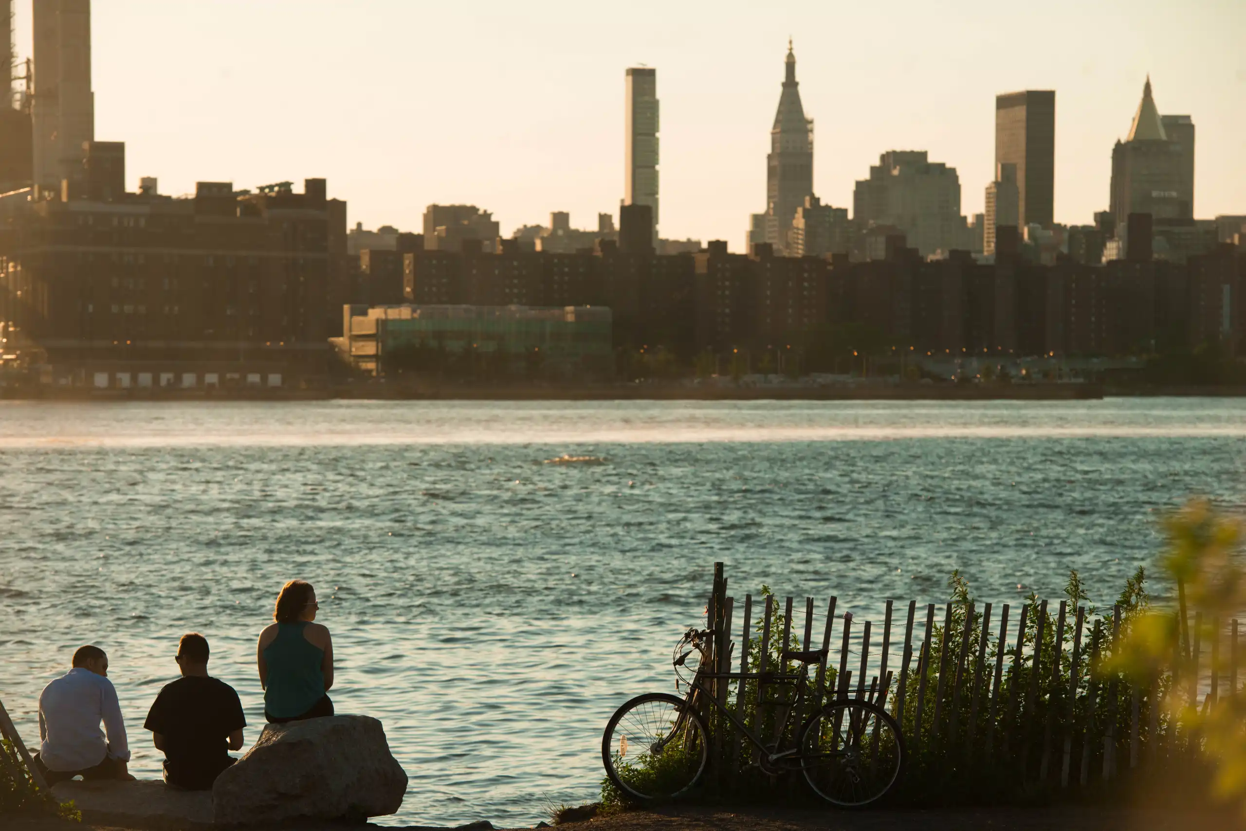 The Williamsburg waterfront along the East River