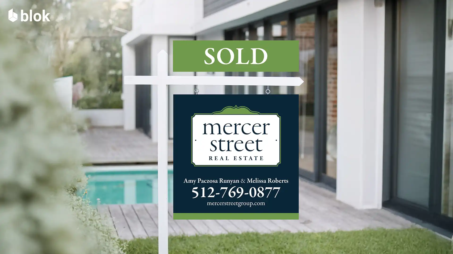 Mercer Street website shown on MacBook