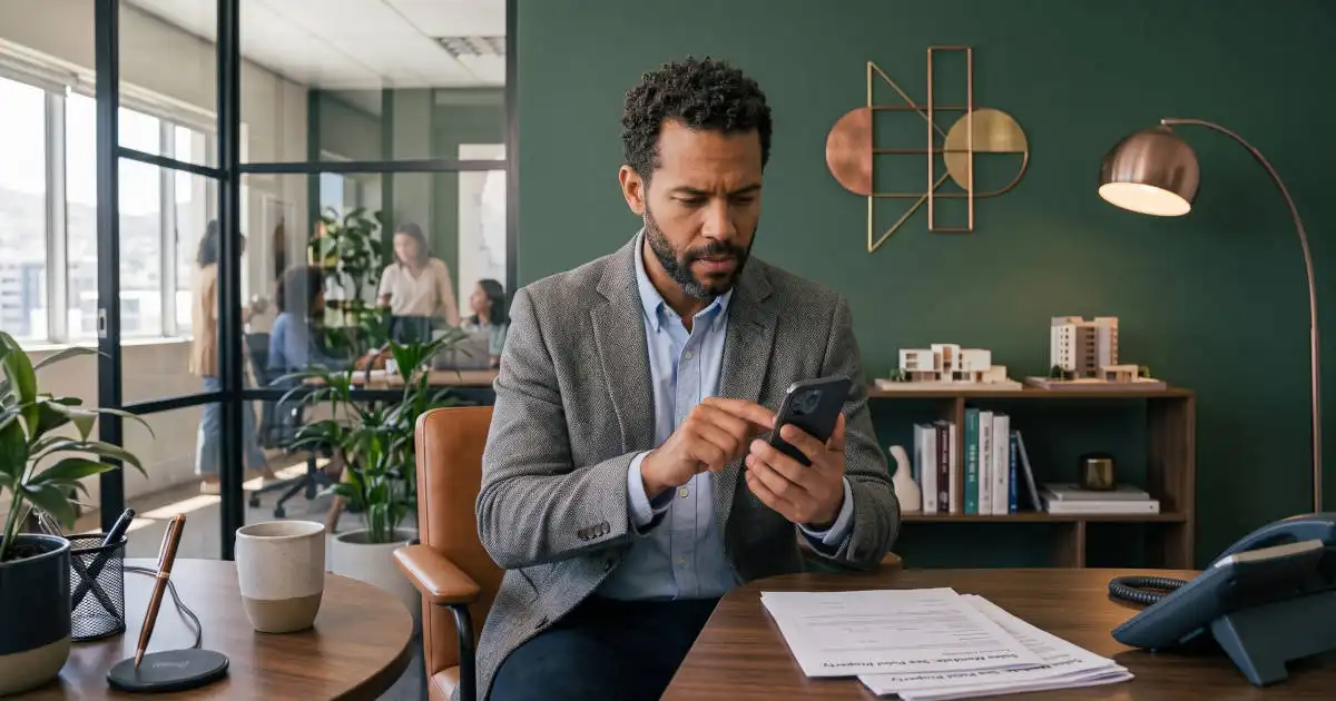 A real estate agent rehearsing a listing presentation conversation