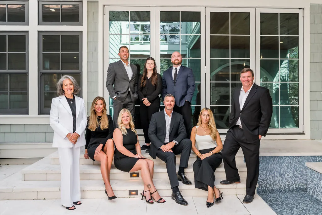 Brian Beasley and the full Beasley Group team along the Emerald Coast