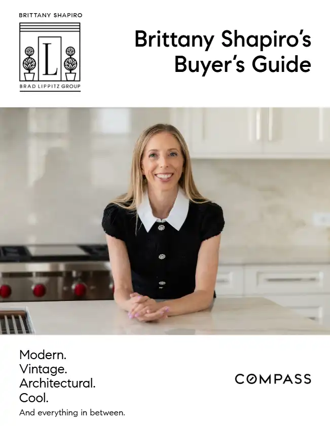 Brittany Shapiro, Brad Lippitz Group at Compass – Buyer's Guide cover