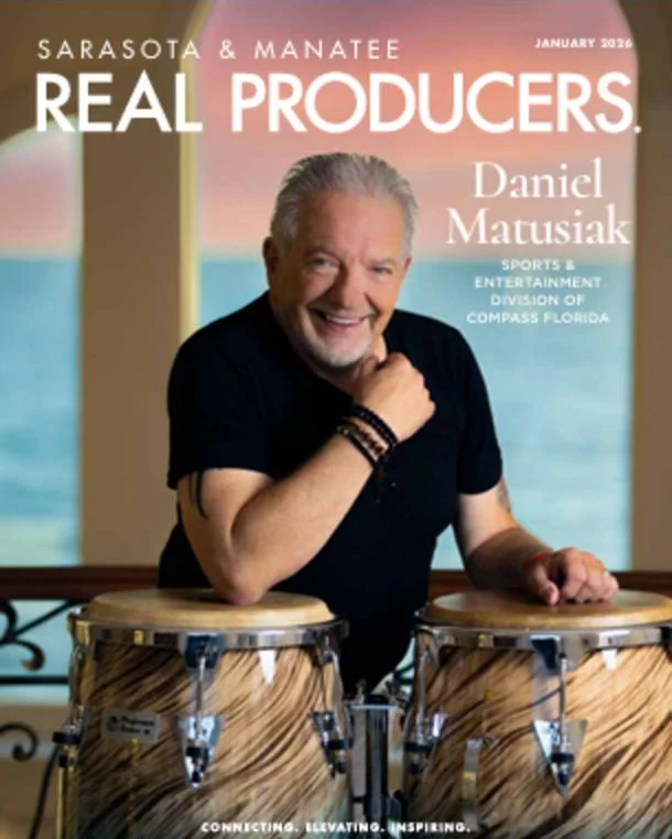 Real Producers cover featuring Daniel Matusiak