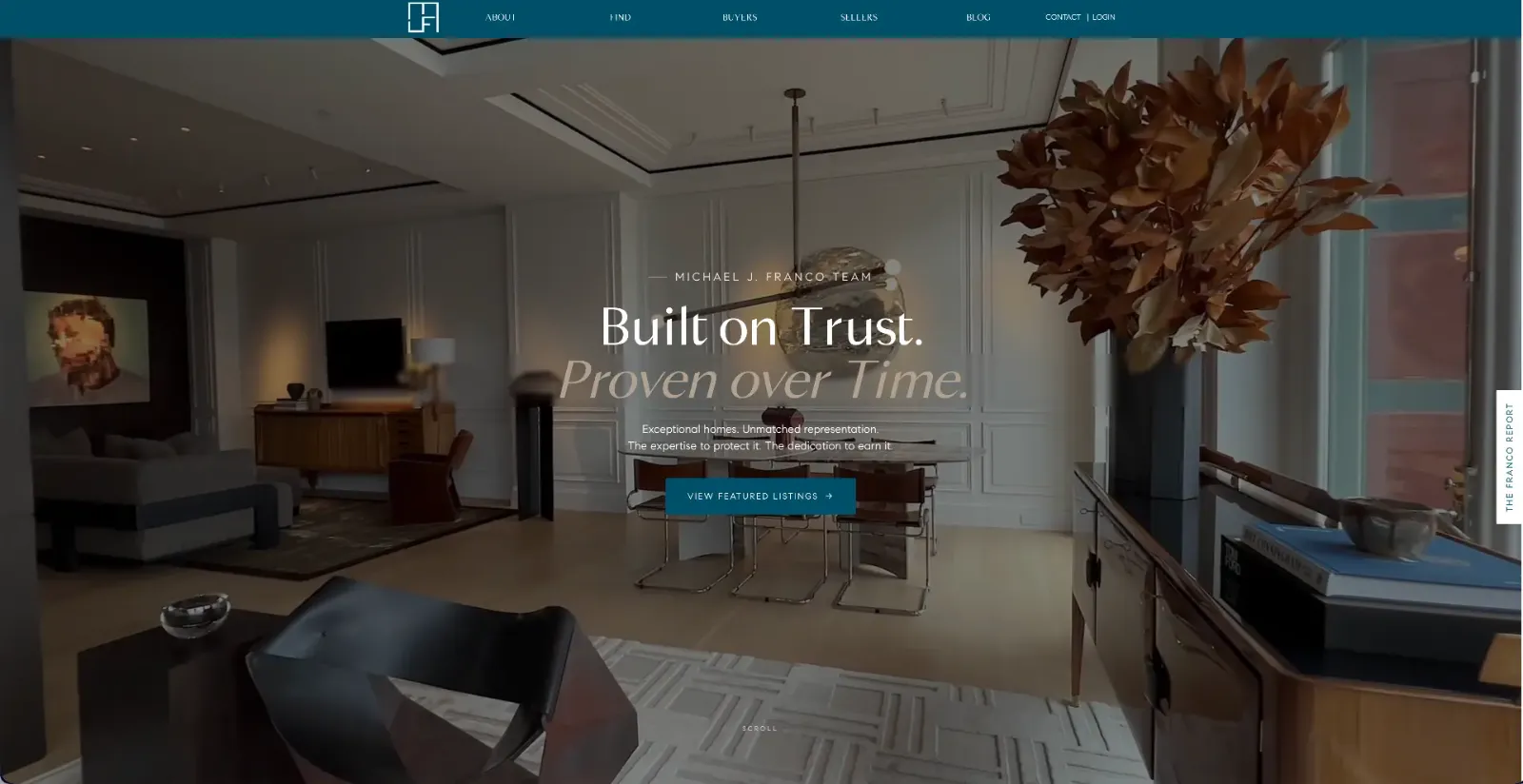 Michael J. Franco website built by Blok