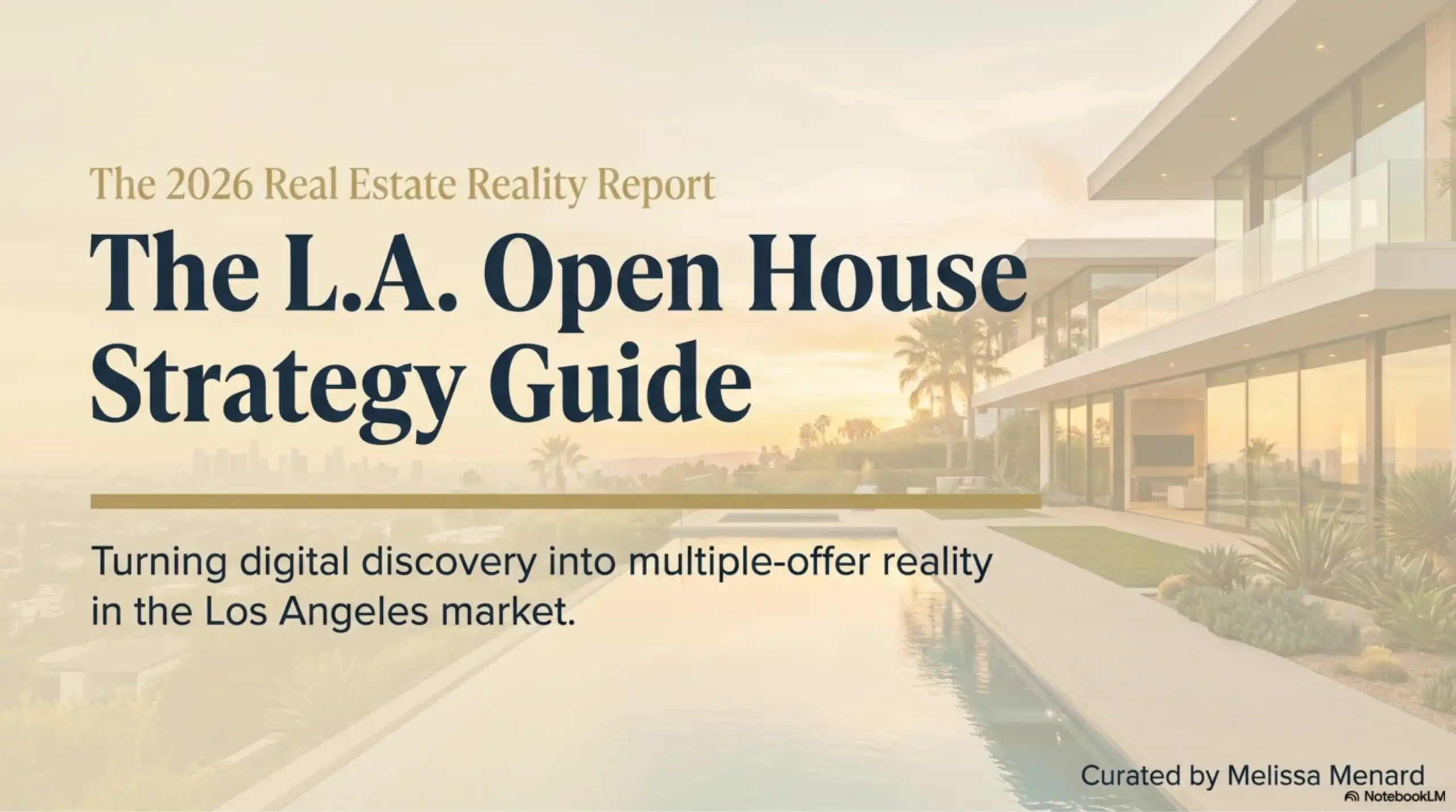 L.A. Open House Strategy Guide title slide.
