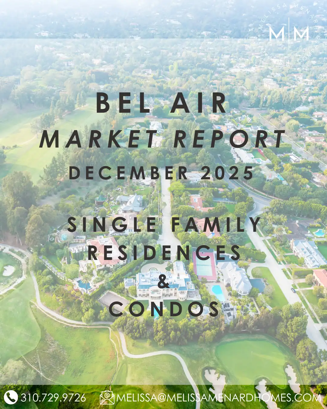 Luxury home in Bel Air, Los Angeles representing December 2025 real estate market trends.