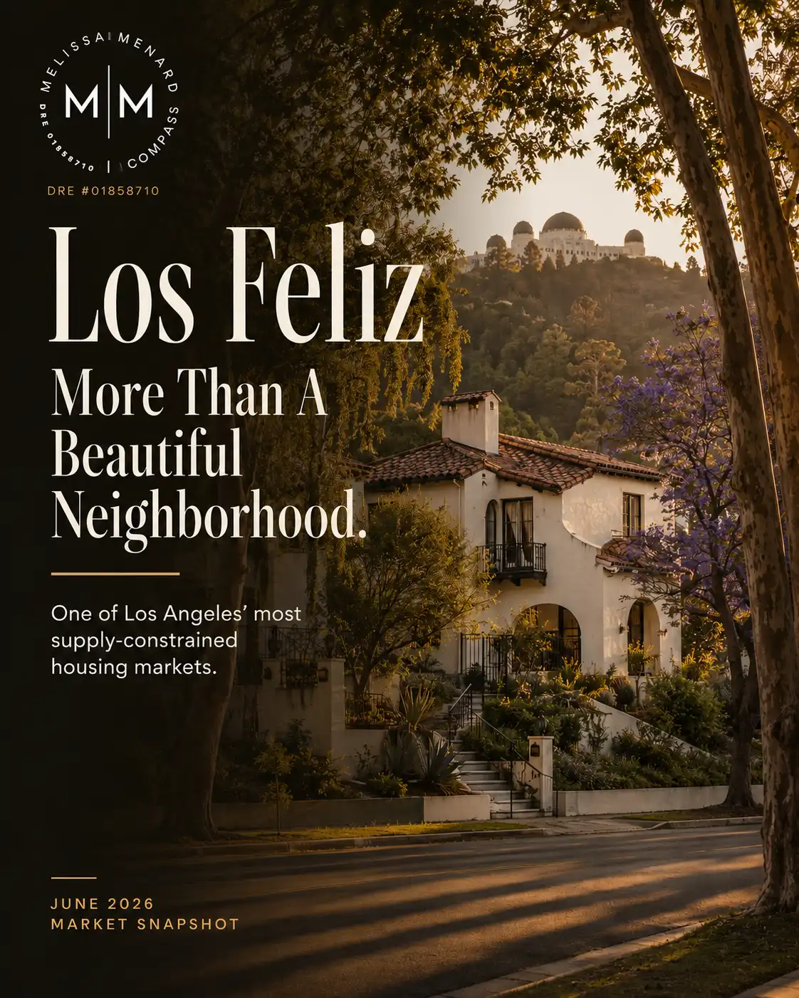 Spanish-style residential exterior featuring terracotta roof tiles, arched windows, and mature landscaping in Los Angeles.