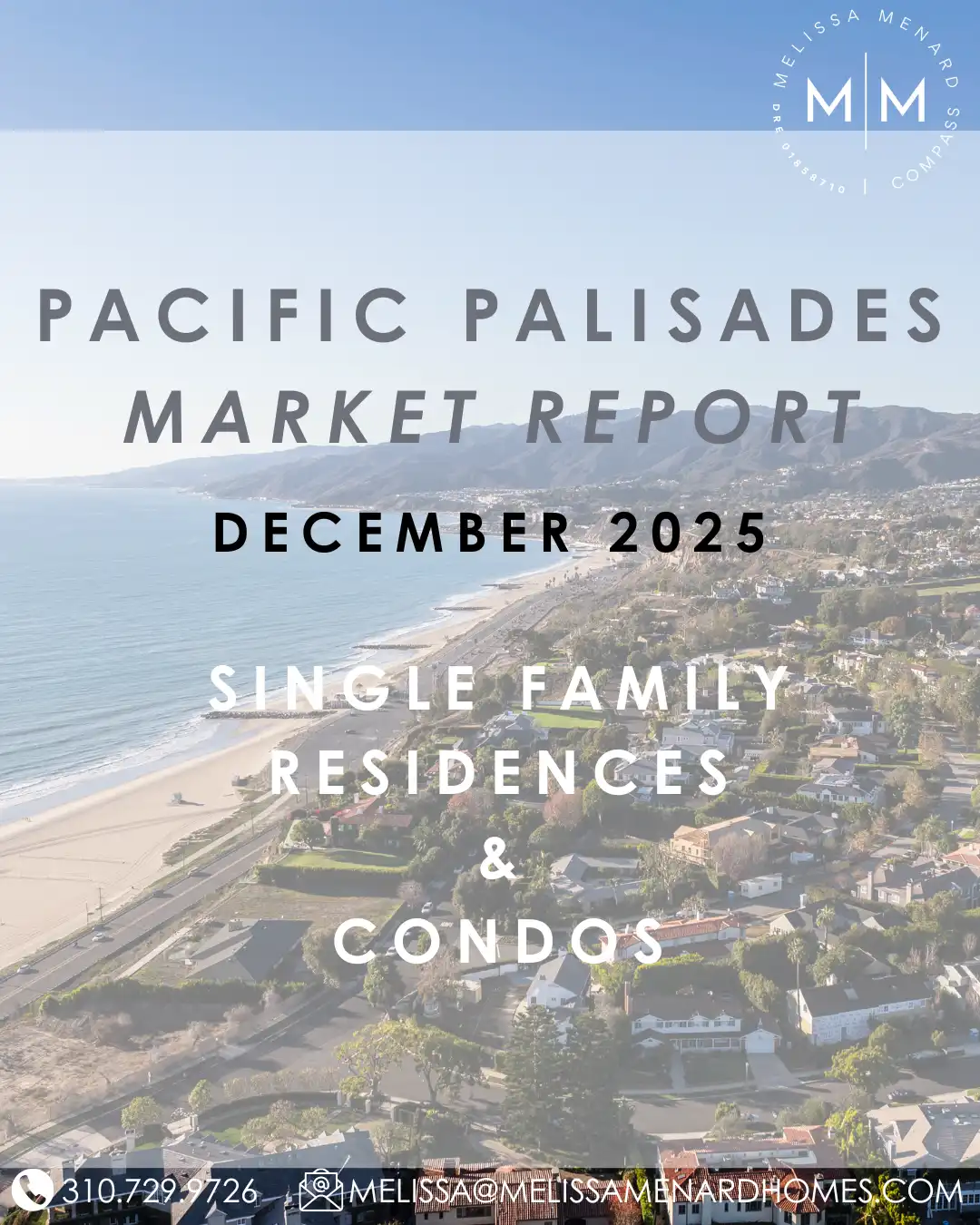 Pacific Palisades real estate, Pacific Palisades market trends December 2025, luxury homes Los Angeles, Pacific Palisades condo prices.