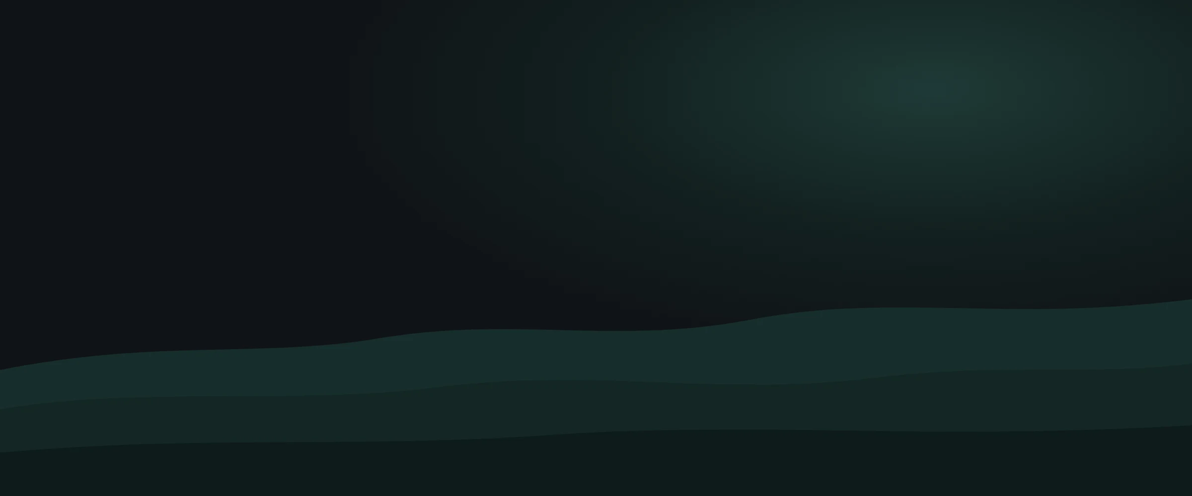 Dark green rolling hills header for the Nashville mortgage rates post.