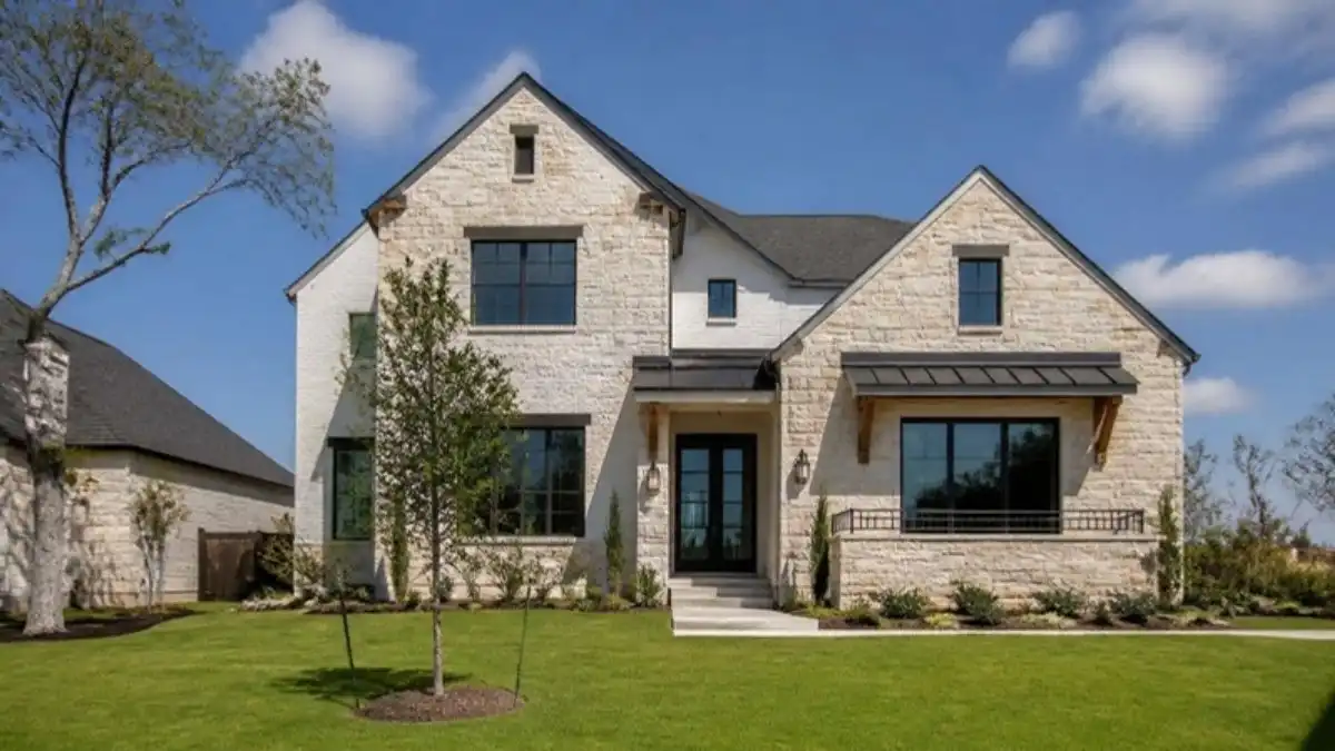 New construction home near Austin, Texas