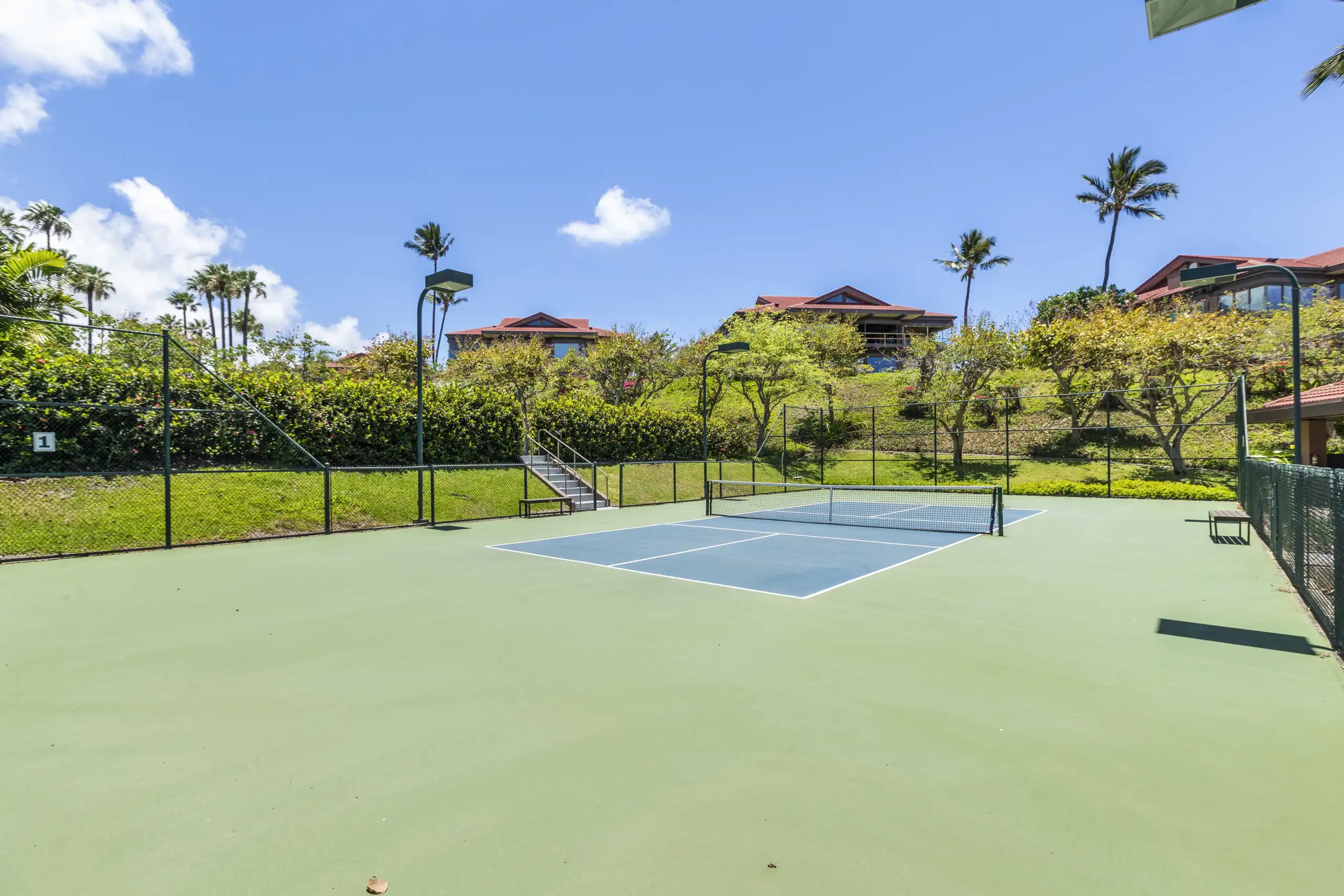 Tennis and gym condo listed by Dennis Rush