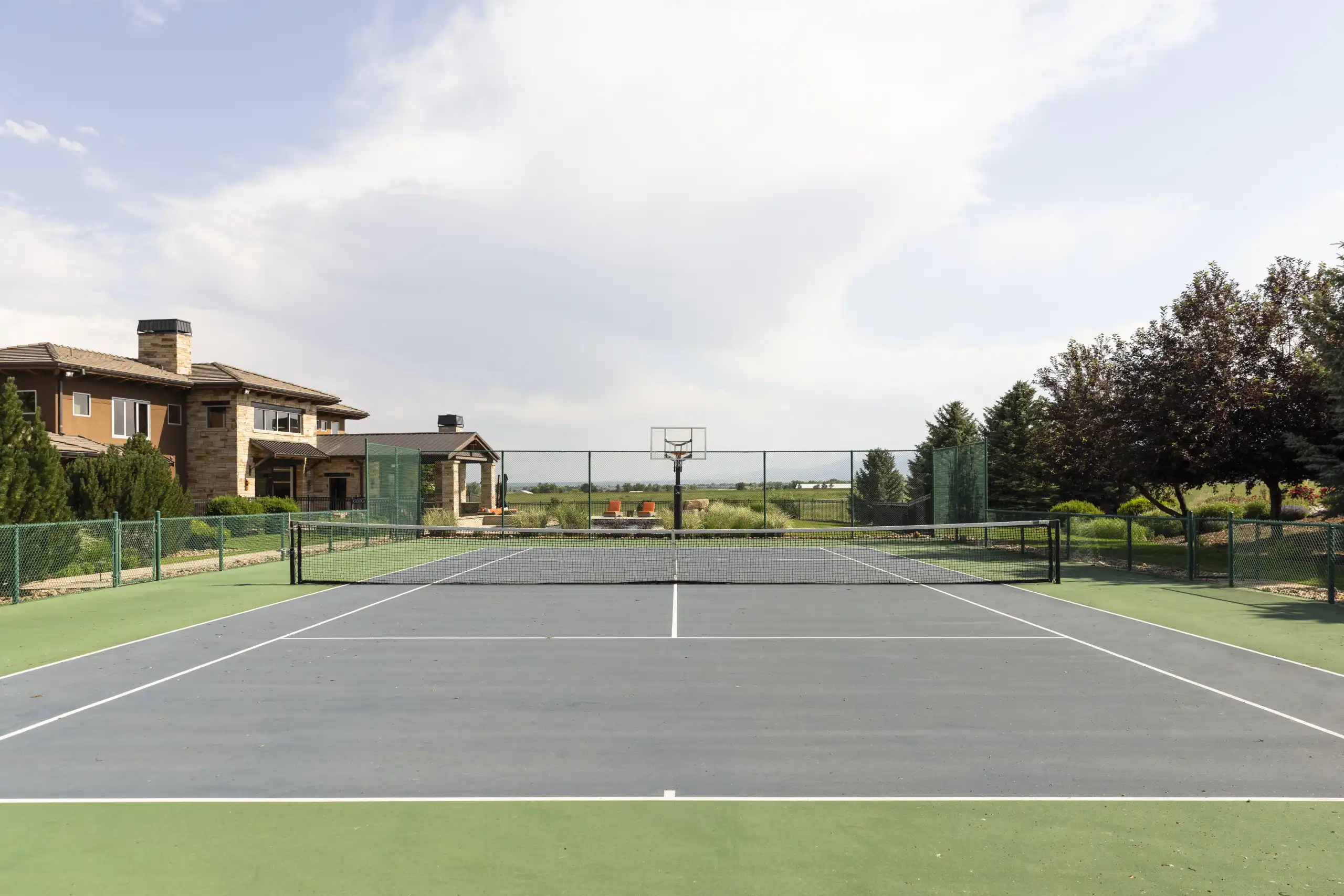 Basketball and tennis property listed by Ethan Bullock