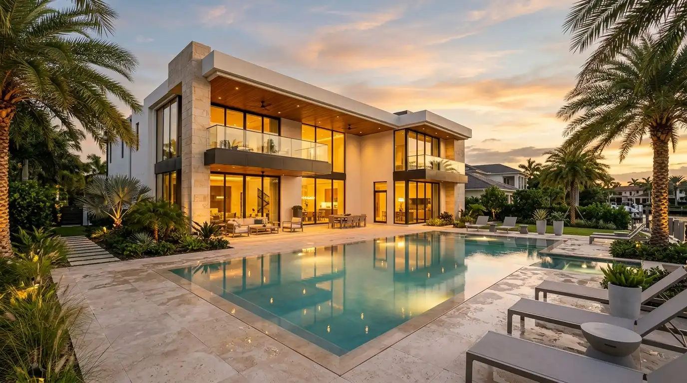 A 2026 buyer guide to new construction in Boca Raton: branded condo towers like Mandarin Oriental and Mr. C, East Boca waterfront teardown estates, and West Boca builder communities such as GL Homes' Lotus and Toll Brothers' Royal Palm Polo.