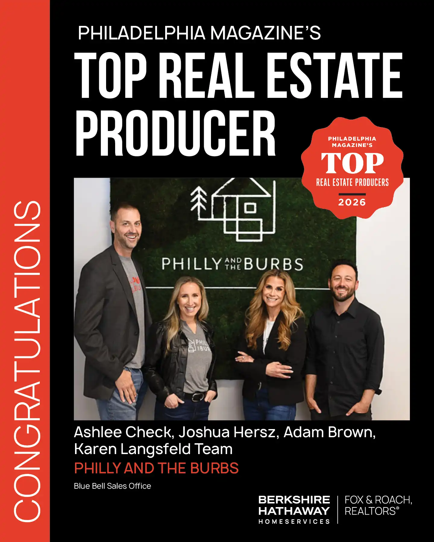 Philadelphia Magazine's Top Real Estate Producer 2026