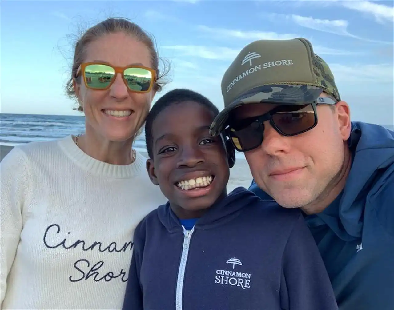 family of three