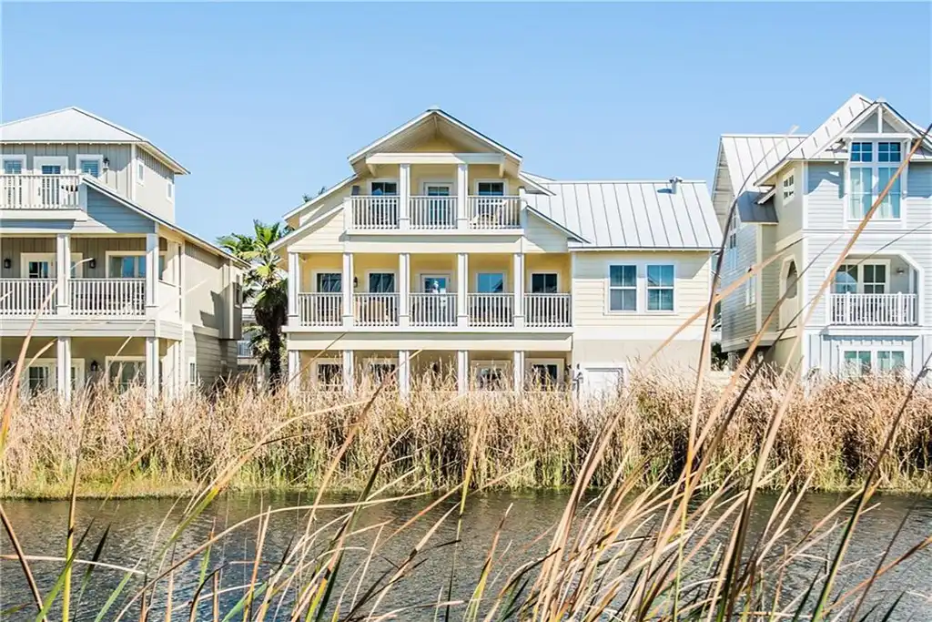 home across lake gavin