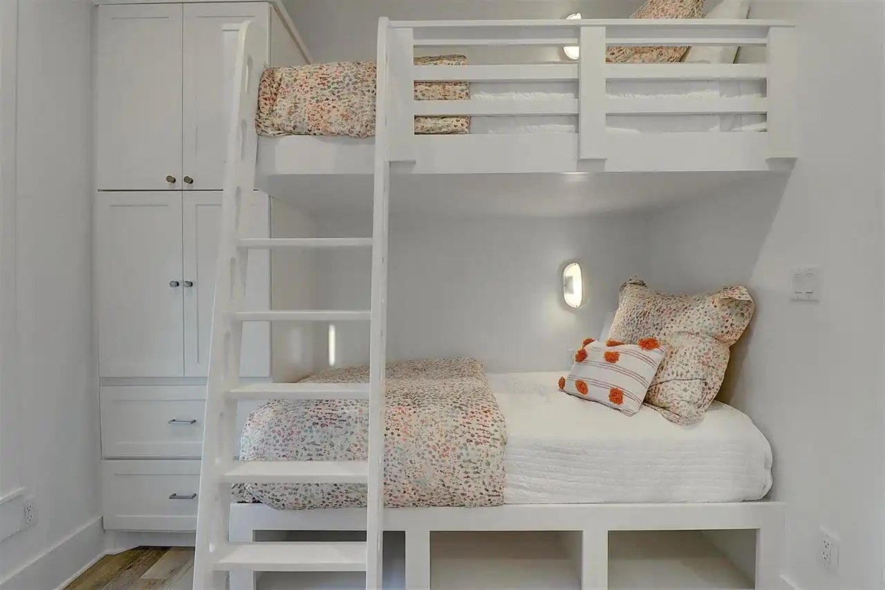 1st floor bunk white w color 1st floor bunk white w color