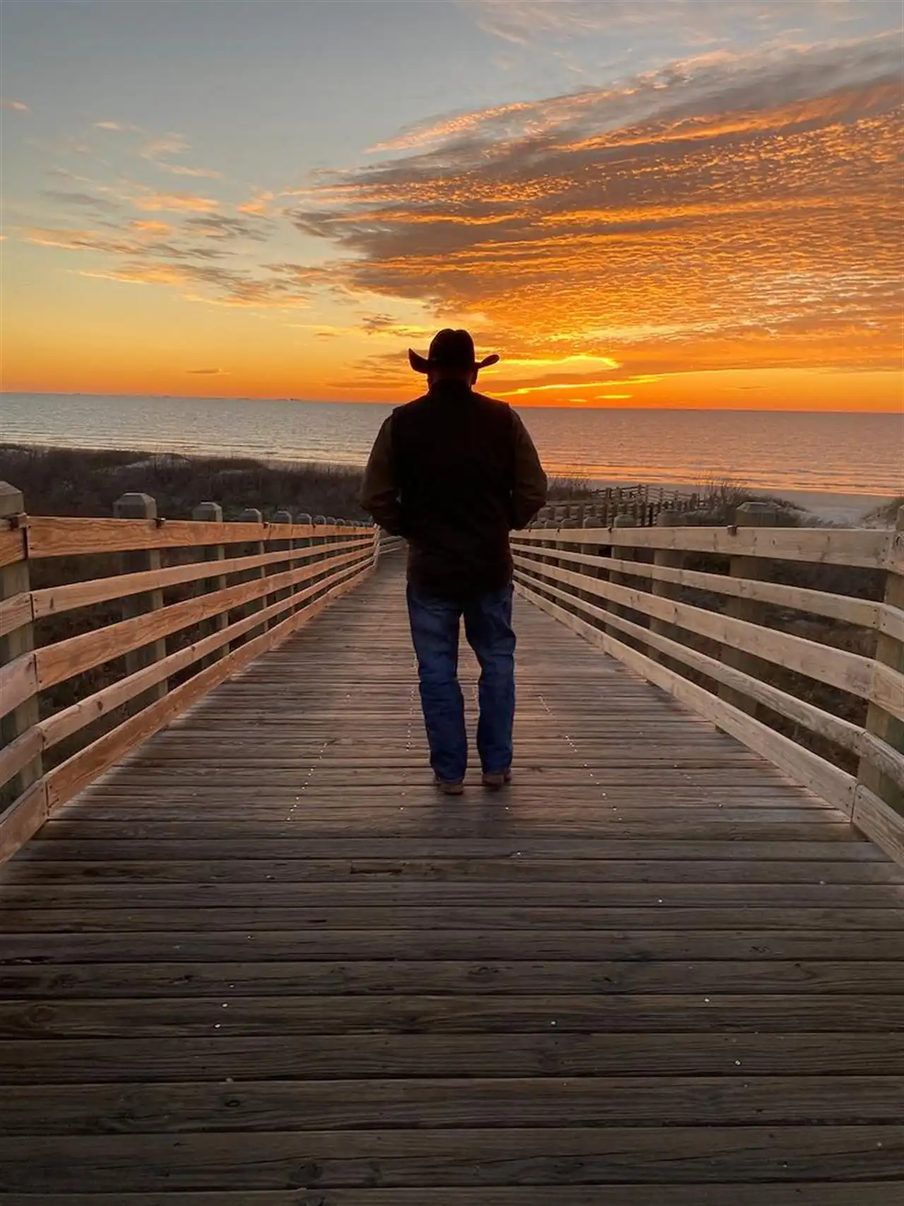 Sunrise cowboy_Maribel G
