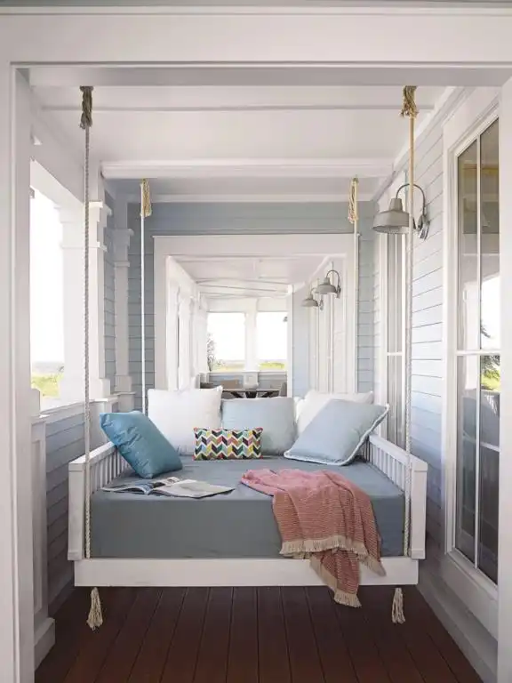 porch at cinnamon shore port aransas
