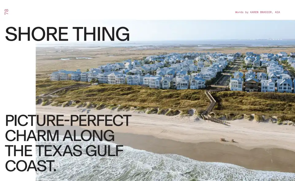 texas architect magazine cinnamon shore article opening 